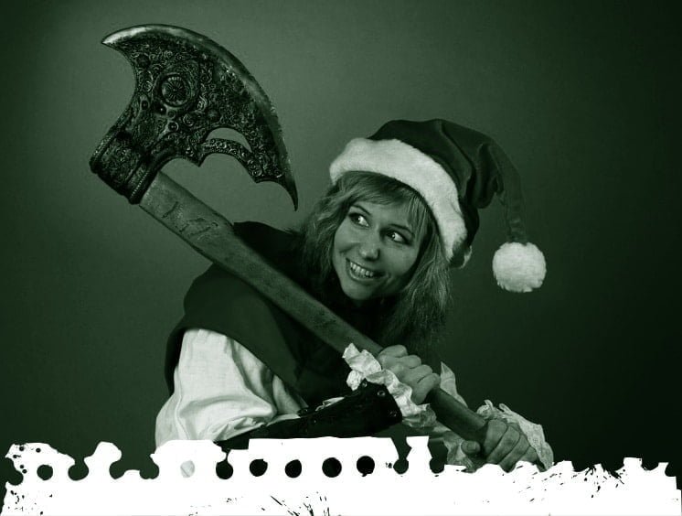 Choose Indoor Axe Throwing for Christmas Party